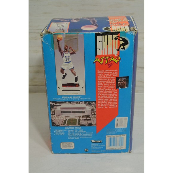 Vtg. 1994 Kenner SHAQ ATTAQ TOWER of POWER Figure ORLANDO ARENA Limited Edition - Picture 5 of 12